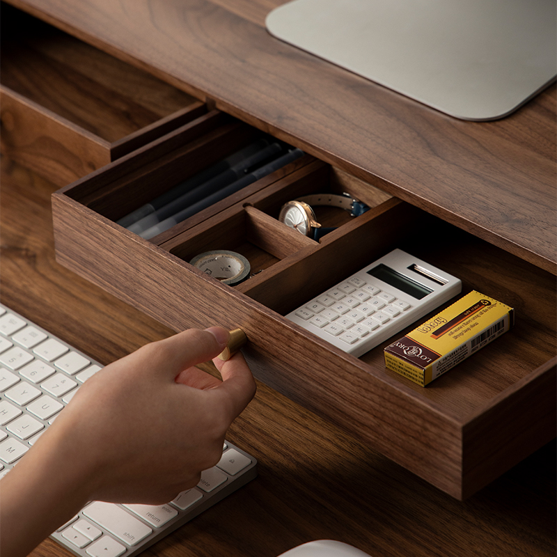 Walnut Desk Organizer Collection