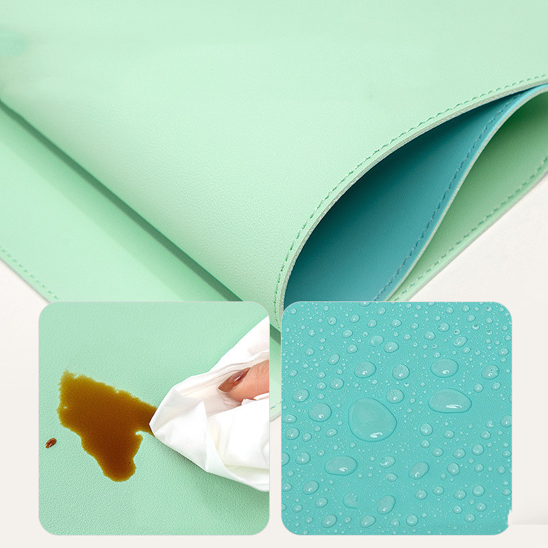 Water-Resistant PU Desk Mat